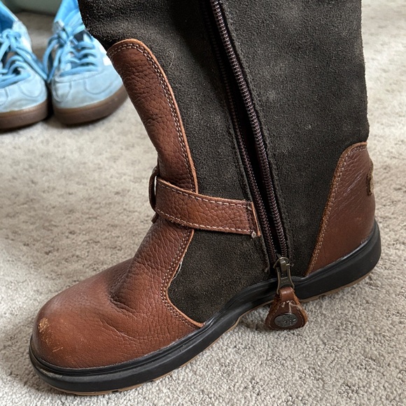 Pajar Brown and Dark Gray Women\'s Winter Boots